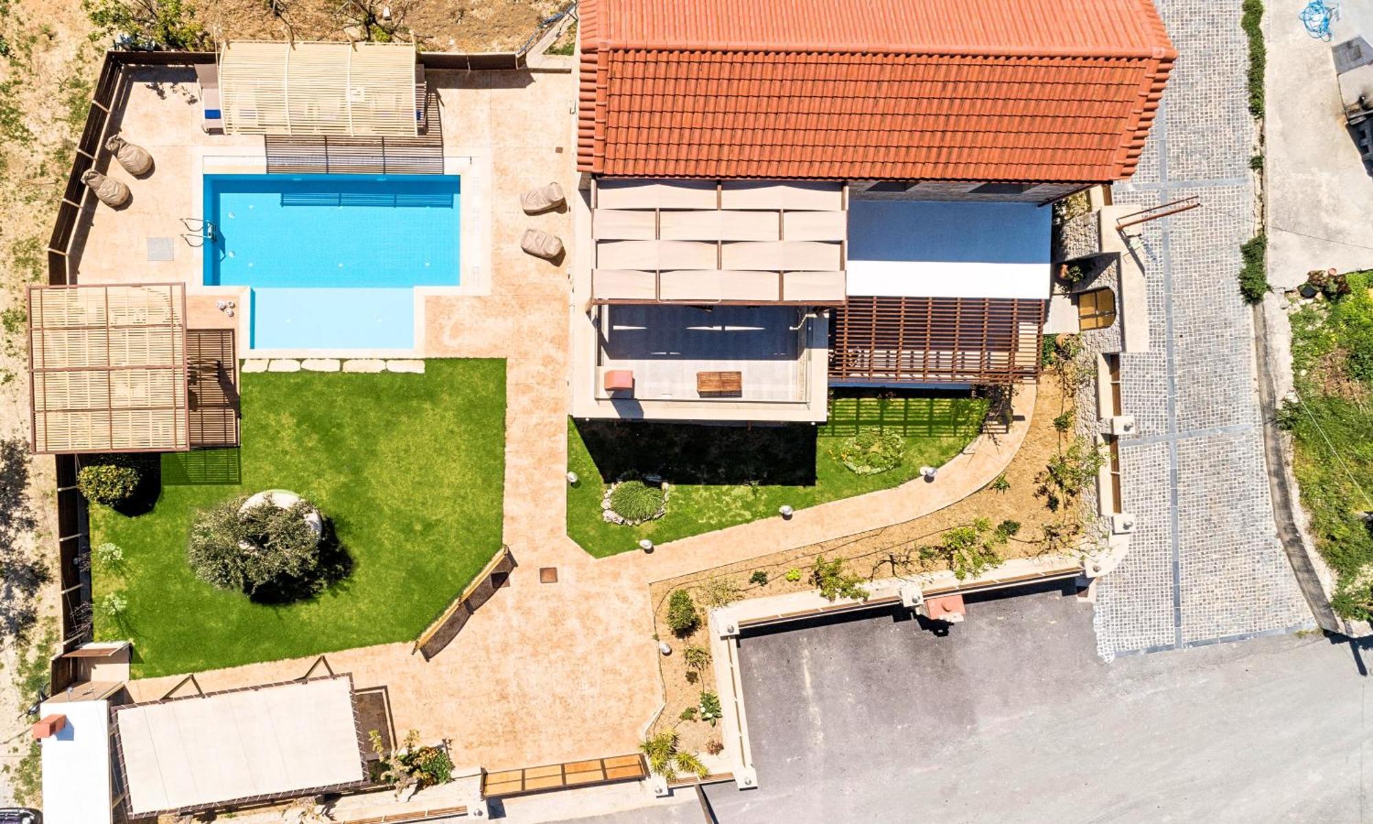 Cretan Sunrise Villa Heated Pool Dhimitroulianá Екстериор снимка